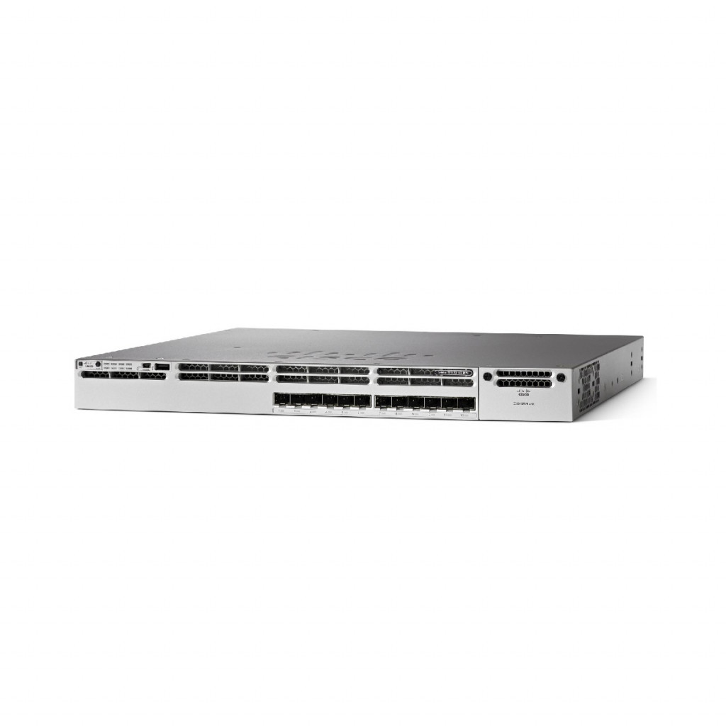 سوئیچ شبکه 12 پورت SFP سیسکو مدل C3850-12XS-E